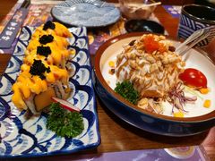 炸温泉蛋土豆泥沙律-仙隐小鹿中華の日料(正弘城店)
