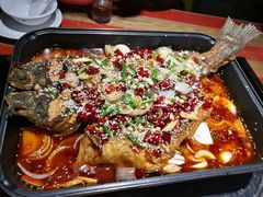烤盘清江鱼香辣-小小河边鱼(天润城店)