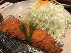 鹿儿岛产黑猪炸里脊肉片-矢场猪(名古屋站三井楼北馆店)