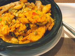 兰花蛋黄焗南瓜-若蘭慈·无国界素食料理(欢乐海岸店)