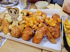 酱油、甜辣、蒜蓉三拼炸鸡-BOPEYE·波派炸鸡(河西中央商场店)