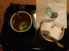 柠檬红茶+棉花糖热可可-七七家的糖水店(涠洲岛3号店)