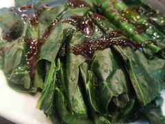 白灼蚝油碧绿鲜菜心-丽的面家(多宝路店)