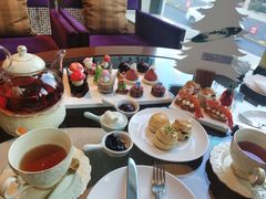 -The Lounge大堂酒廊·咖啡·沙拉·下午茶(金茂深圳JW万豪酒店)