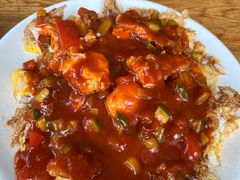 糖醋蓑衣蛋-牛八宝桂林米粉(八里庄店)