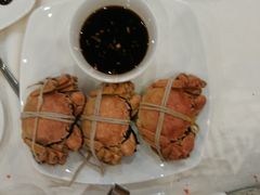 3只大闸蟹-上海古象大酒店