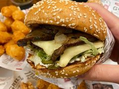 火烤双层牛肉特堡-The Habit Burger Grill 哈比特汉堡(复兴soho店)