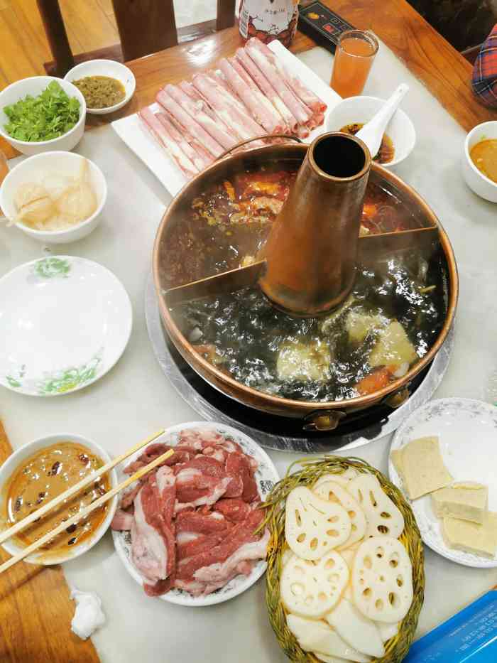 明华楼清真涮羊肉-"重新装修再开业的明华楼.终于开门了.味道.