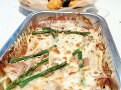 奶油蘑菇意面-乐凯撒披萨(南山书城店)