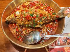 鲜辣武昌鱼（吃辣必点）-恰饭·老长沙市井菜(天河客运站店)