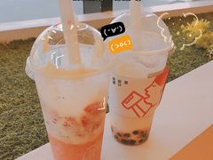 雪山莓莓桂花冻-喜茶(永旺梦乐城店)