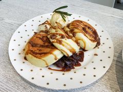 焦糖肉桂苹果舒芙蕾Pancake-娜娜家·Nana's restaurant(国金汇店)