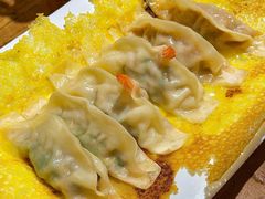 -东来菜馆•手抓海鲜家常菜•海鲜锅贴(鸽子窝店)