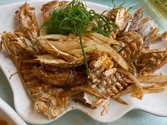椒盐皮皮虾-覃记海鲜美食餐厅