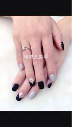 黑灰色系-甲壳儿美甲美睫