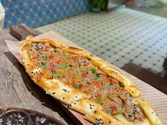 特色牛肉披萨-梅夫娜土耳其餐厅.清真HALAL