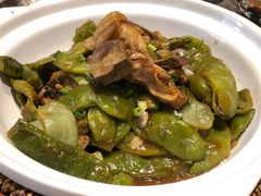 羊排烧豆角-恒盛居回族饭店