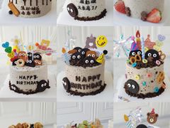 -咖咖熊蛋糕定制·英国蓝风车动物性淡奶油