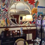 复古味十足的餐厅