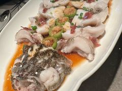 5j火腿蒸竹笋壳鱼-木守西溪溪隐餐厅