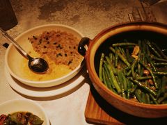 虾酱啫豆角-五稻厨房粤西菜(新闻店)