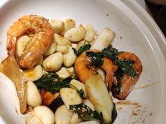 九层塔三杯焗大明虾-宴南庭·闽味私房菜