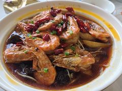 香辣盆盆虾-友鹏海鲜(新宜白大道店)