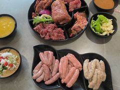 -啊美丽炭火烤肉(滑翔一店)