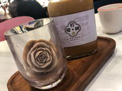 冠军玫瑰冰奶茶-柠檬树茶餐厅(海雅缤纷城店)