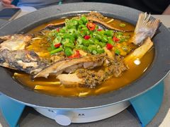 青花椒味烤海鲈鱼-半天妖烤鱼(诺德广场店)