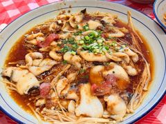 麒麟酱蒸鱼片-荆九爷爆炒桥头三嫩(浙大店)