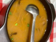 蘑菇汤莜面鱼鱼-西贝莜面村(上海百联西郊店)