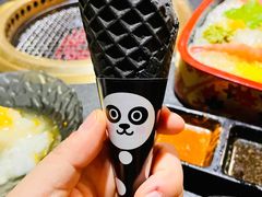 黑芝麻冰淇淋-神户赤童日式烤肉伙伴(东直门店)