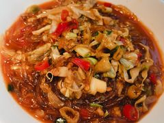 泡菜肉沫水晶粉-兰湘子·湘菜小炒(长安万科广场店)
