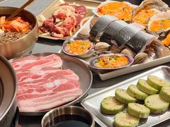 -围炉肉舍•炭烤活鳗•丹东海鲜烤肉(步行街店)