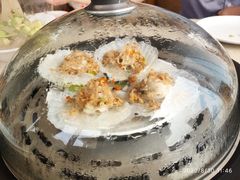 蒜蓉粉丝蒸扇贝-港畔赶海蒸汽海鲜烧烤自助(仙螺岛店)