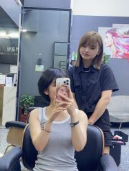 -藤野造型专业烫染接发