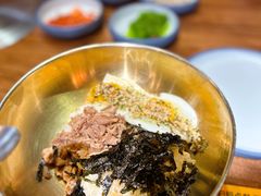 -明洞阿姨·韩式酱蟹烤肉·创意料理(三元桥店)