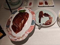 现场片皮鸭-在前门·烤鸭北京菜(五月花广场店)