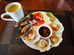 -大中华希尔顿酒店-念自助餐·海南美食·三文鱼