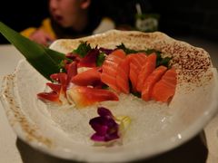 现切三文鱼刺身盘-千寻山野烤肉(天虹店)
