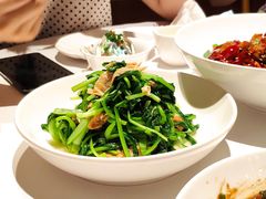 鸡毛菜炒腐衣-玫瑰厅上海菜(兴国路店)