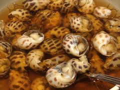 古越陈酿煮花螺-杭州西子湖四季酒店·金沙厅