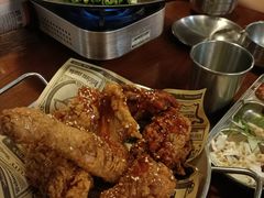 蜂蜜蒜蓉炸鸡-789韩料食堂(创意产业园店)