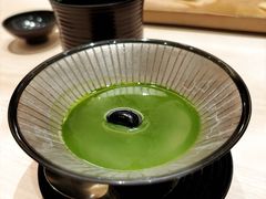 抹茶椰奶冻-Ginza Onodera 鮨(外滩十八号店)