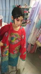 -后宫·古装汉服京剧儿童亲子全家福摄影