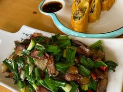 爆炒小刀肉-品味泸沽湖•民族特色菜(大落水店)