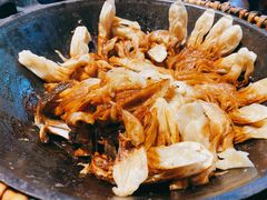 嘎鱼卷子锅-华盛园卷子王农家菜水库鱼