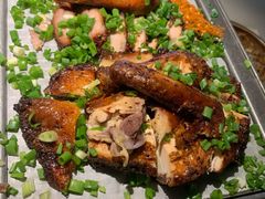 烤肉烤鸡双拼-绿茶餐厅(成都大悦城店)