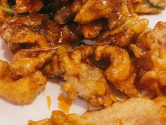 特色锅包肉-闯关东东北农家菜(崂山石老人店)